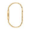 Thumbnail Image 2 of Ladies' Bulova Classic Diamond Accent Gold-Tone Bangle Watch with Rectangular Mother-of-Pearl Dial (Model: 97P141)