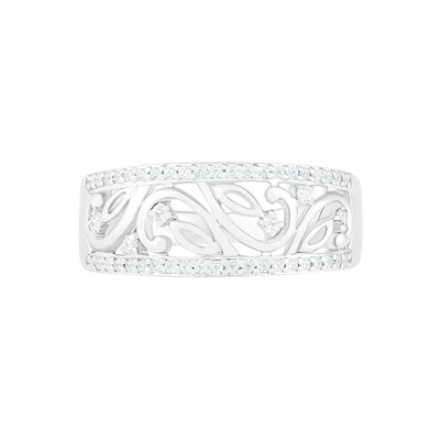 Paparazzi Jewelry Turning Over a New Leaf Silver Ring Stretch-Fit Style Paparazzi Jewelry Turning Over a New Leaf Silver Ring Stretch-Fit Style