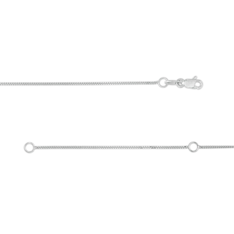 Main Image 3 of Diamonds Amplified 1/2 CT. T.W. Diamond Teardrop Pendant in 10K White Gold
