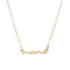 Thumbnail Image 0 of Elliot Young Cursive "mama" Necklace in 14K Gold - 16.5"