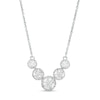 Thumbnail Image 1 of Diamonds Amplified 1 CT. T.W. Diamond Five Stone Necklace in 10K White Gold