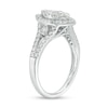 Thumbnail Image 3 of 1 CT. T.W. Composite Marquise Diamond Frame Ring in 10K White Gold