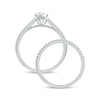 3/8 CT. T.W. Pear-Shaped Diamond Bridal Set in 10K White Gold