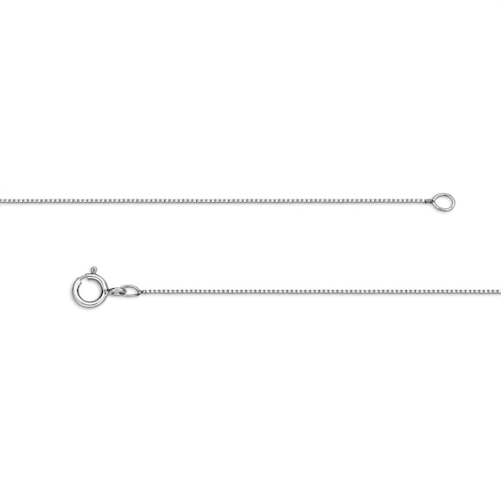 1/6 CT. T.w. Diamond Linear Ribbon Infinity Pendant in 10K White Gold
