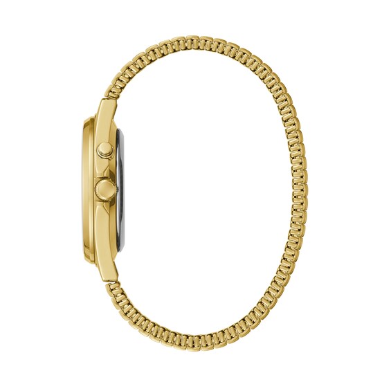 Men's Caravelle by Bulova Gold-Tone Expansion Watch with Champagne Dial (Model: 44C112)