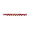 Thumbnail Image 3 of Ruby Petite Stackable Band in 10K Gold