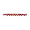 Thumbnail Image 4 of Ruby Petite Stackable Band in 10K Gold