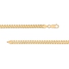 Thumbnail Image 2 of 5.2mm Curb Chain Necklace in Solid 14K Gold - 22"