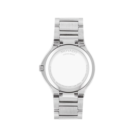 Ladies' Movado SE Two-Tone PVD Watch with Silver-Tone Dial (Model: 607516)