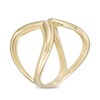 Thumbnail Image 3 of Vintage-Style Heart Profile Ring in 10K Gold - Size 7
