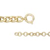 Thumbnail Image 2 of 10.0mm Curb Chain Necklace in Hollow 10K Gold - 18"