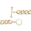 Thumbnail Image 3 of 10.0mm Curb Chain Bracelet in Hollow 10K Gold - 7.75"