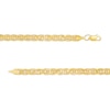 Thumbnail Image 1 of 4.9mm Layered Oval Link Bracelet in 10K Gold - 7.5"