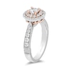 Thumbnail Image 2 of Enchanted Disney Jasmine 1-1/4 CT. T.W. Diamond Double Frame Engagement Ring in 14K Two-Tone Gold (I/I1)