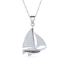 Thumbnail Image 2 of Sailboat Pendant in Sterling Silver