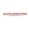 Thumbnail Image 4 of Pink Sapphire Petite Stackable Band in 10K Gold