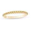 Yellow Sapphire Petite Stackable Band in 10K Gold