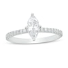 Thumbnail Image 1 of 1 CT. T.W. Marquise Diamond Engagement Ring in 14K White Gold (I/I1)