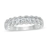 Thumbnail Image 0 of 1/2 CT. T.W. Diamond Marquise Edge Ring in 10K White Gold