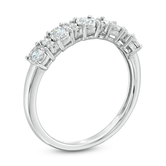 1/4 CT. T.w. Diamond Band in 10K White Gold