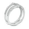 Thumbnail Image 2 of 3/8 CT. T.W. Diamond Vintage-Style Enhancer in 14K White Gold