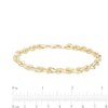 Thumbnail Image 3 of 5.5mm Glitter Rope Chain Bracelet in Solid 14K Gold - 8.5"