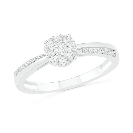 1/3 CT. T.w. Composite Diamond Bridal Set in 10K Gold