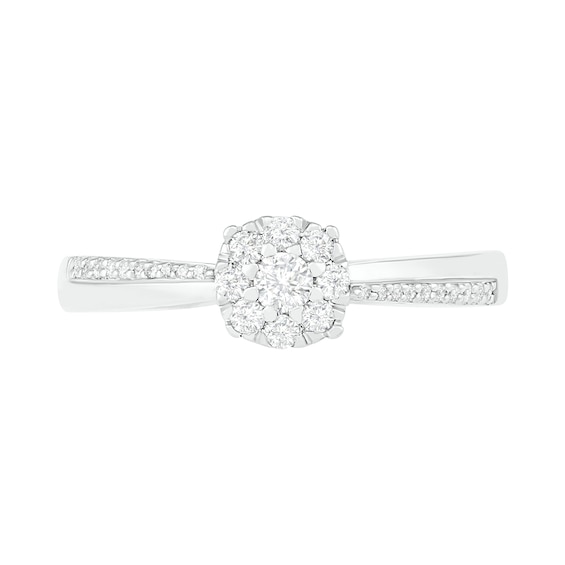 1/3 CT. T.w. Composite Diamond Bridal Set in 10K Gold