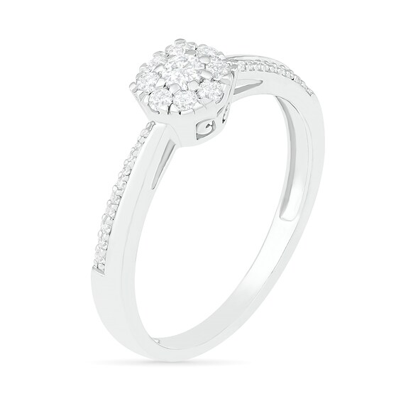 1/3 CT. T.w. Composite Diamond Bridal Set in 10K Gold