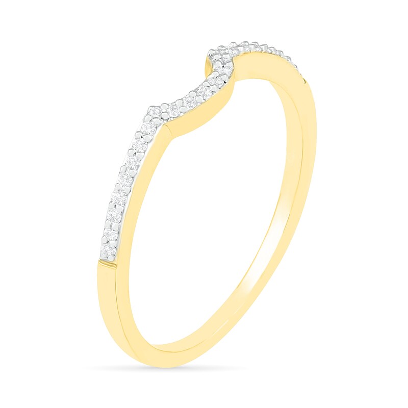 1/3 CT. T.W. Composite Diamond Bridal Set in 10K Gold