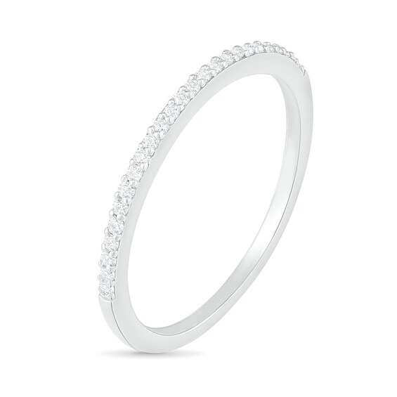 1/3 CT. T.w. Composite Diamond Bridal Set in 10K White Gold