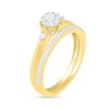 Thumbnail Image 2 of 1/3 CT. T.W. Composite Diamond Bridal Set in 10K Gold