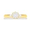 Thumbnail Image 3 of 1/3 CT. T.W. Composite Diamond Bridal Set in 10K Gold