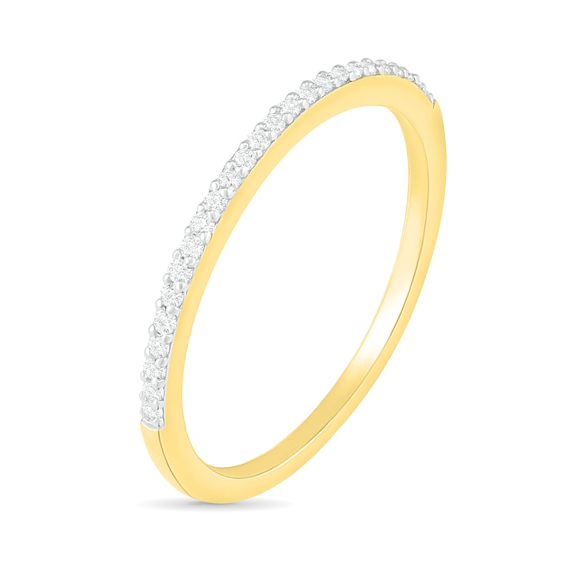 Main Image 9 of 1/3 CT. T.W. Composite Diamond Bridal Set in 10K Gold
