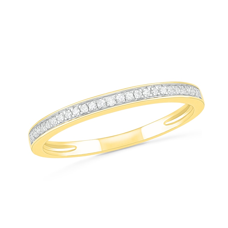 Main Image 7 of 1/3 CT. T.W. Diamond Flower Frame Bridal Set in 10K Gold