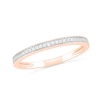 Thumbnail Image 7 of 1/3 CT. TW. Diamond Flower Frame Bridal Set in 10K Rose Gold