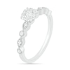 Thumbnail Image 6 of 3/8 CT. T.W. Composite Diamond Vintage-Style Bridal Set in 10K White Gold