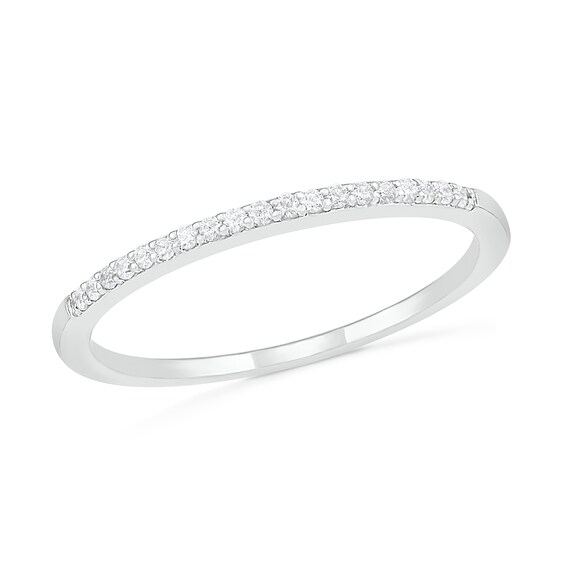 1/3 CT. T.w. Composite Diamond Cushion Frame Bridal Set in 10K White Gold