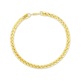 Men's 4.1mm Semi-Solid Franco Snake Chain Bracelet in 14K Gold - 8&quot;
