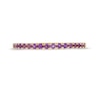 Thumbnail Image 4 of Amethyst Petite Stackable Band in 10K Gold