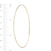 Thumbnail Image 3 of 80.0mm Continuous Tube Hoop Earrings in 10K Gold