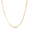 Thumbnail Image 0 of Mini Disc Link Chain Necklace in 10K Gold - 28"