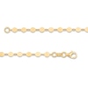Thumbnail Image 2 of Mini Disc Link Chain Necklace in 10K Gold - 28"