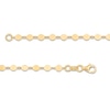 Thumbnail Image 3 of Mini Disc Link Chain Necklace in 10K Gold - 28"