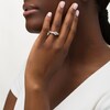 Thumbnail Image 2 of 1-1/2 CT. T.W. Diamond Multi-Row Engagement Ring in 14K White Gold (I/I2)