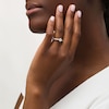 Thumbnail Image 2 of 1 CT. T.W. Oval Diamond Engagement Ring in 14K White Gold (I/I2)
