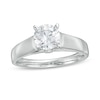 Thumbnail Image 1 of 1 CT. T.W. Certified Diamond Engagement Ring in 14K White Gold (I/I1)