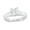 1 CT. T.W. Certified Princess-Cut Diamond Solitaire Engagement Ring in 14K White Gold (I/I1)