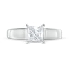 Thumbnail Image 3 of 1 CT. T.W. Certified Princess-Cut Diamond Solitaire Engagement Ring in 14K White Gold (I/I1)