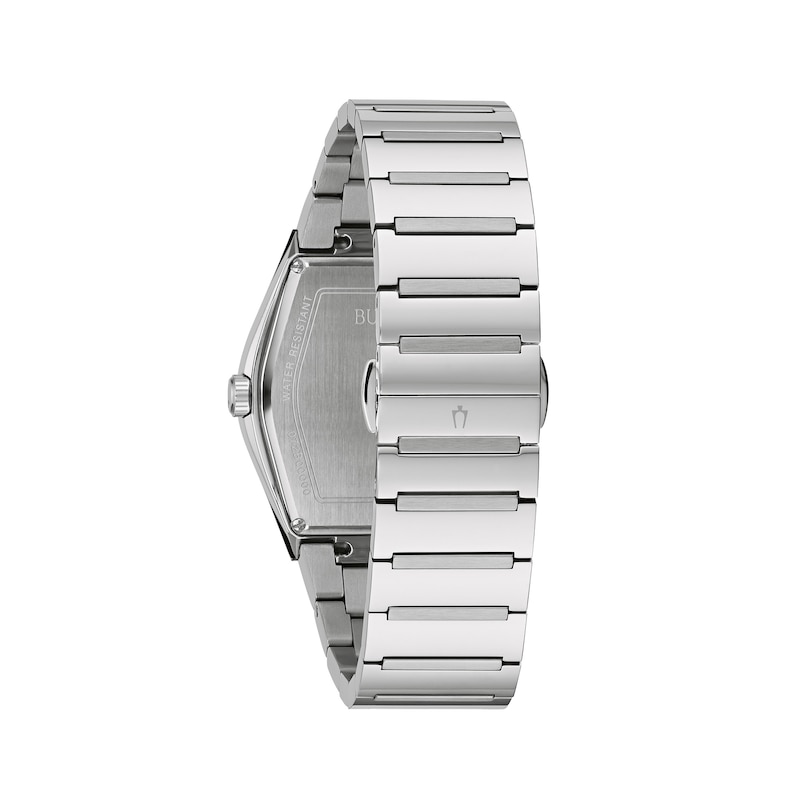 Main Image 3 of Men's Bulova Gemini Watch with Tonneau Blue Dial (Model: 96A258)